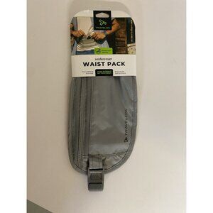 Travelon Undercover RFID Blocking Nylon Travel Waist‎ Pouch Fanny Pack Gray NWT